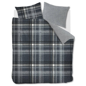 Dekbedovertrekset Cozy Check | Rivièra Maison Beddengoed