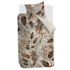 Dekbedovertrekset Sunset Leafs | Rivièra Maison Beddengoed