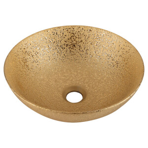 Differnz BRIGHT Waskom - 36x14cm - geglazuurd - goud 38.009.29