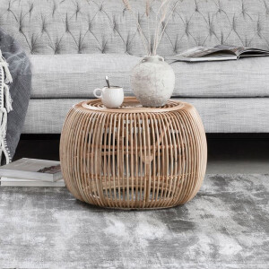 MUST Living Salontafel 'Lucca' Rotan, 60cm