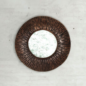 MUST Living Spiegel 'Cosmos' Teakhout, 60cm