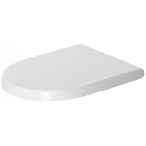Duravit Starck 3 Vital WC-zitting - 41.6x37.1x4.6cm - Kunststof wit Glanzend 0062410000