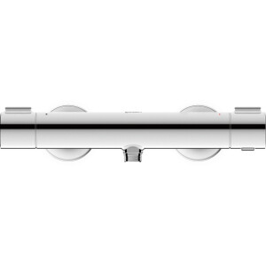Duravit Thermostatarmaturen Douchekraan thermostatisch - zonder omstel koppelingen - HOH=15cm - glans chroom th4220000010