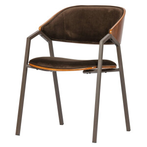 Eetkamerstoel Clan velvet | BePureHome