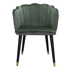 Eetkamerstoel Dunnavan velvet | Clayre & Eef