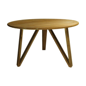 Eettafel Romy rond teak | HSM Collection