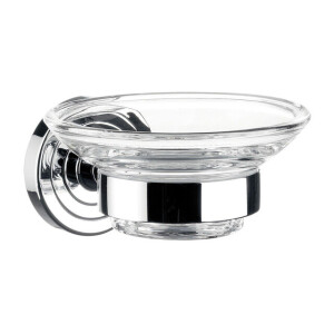 Emco Polo zeephouder met zeepschaal chroom 073000100