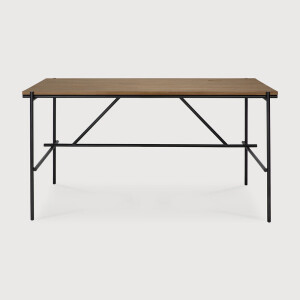 Ethnicraft Bureau 'Oscar' Teakhout, 140 x 70cm