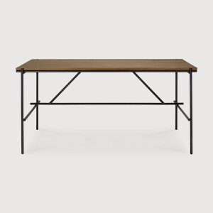 Ethnicraft Bureau 'Oscar' Teakhout, 160 x 80cm