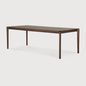 Ethnicraft Eettafel 'Bok' Gevernist Teakhout, 220 x 95cm