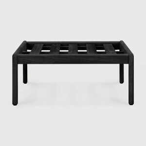 Ethnicraft Hocker 'Jack' Teakhout, kleur Zwart