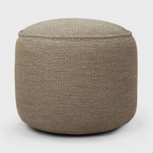 Ethnicraft Outdoor Poef 'Donut' 50cm, kleur Mokka