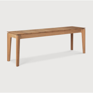 Ethnicraft Tuinbank 'Bok' Teakhout, 137cm, kleur Naturel