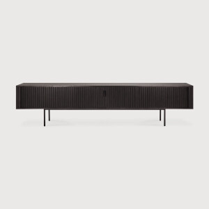 Ethnicraft TV-meubel 'Roller Max' Gevernist Teakhout, 242cm