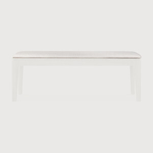 Ethnicraft Zitkussen 'Bok' t.b.v. tuinbank Bok 137cm, kleur Off White