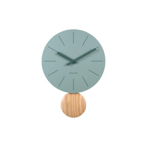 Wandklok Arlo met pendulum | KARLSSON