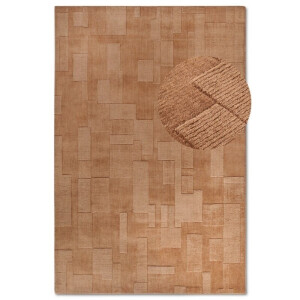 Wollen Vloerkleed Wilhelmine - Koper maat: 250x80cm - materiaal: Wol - Dekbed-Discounter.nl