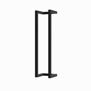 Fortifura Calvi Handdoekrek - 60x12.5x12.5cm - Mat zwart 246124001MB