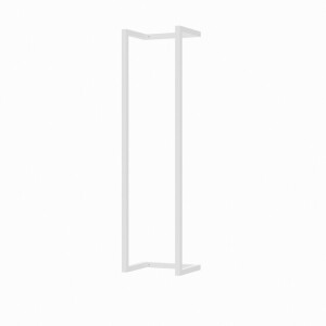 Fortifura Calvi Handdoekrek - 95x25x20cm - Mat wit 33768-96848