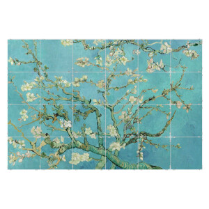Fototegels Van Gogh - almondblossom kunststof | Orangewallz