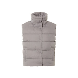 esmara Dames gewatteerde bodywarmer (XL (48/50), Taupe)