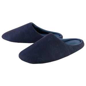 LIVERGY Heren pantoffel (Marineblauw, 40/41)