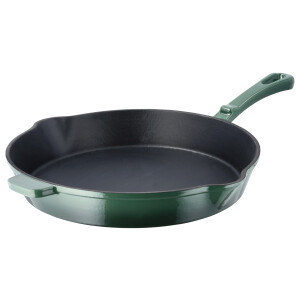 SILVERCREST Gietijzeren koekenpan 30 cm (Groen)