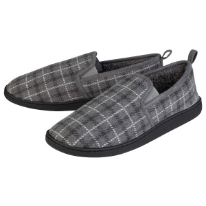 LIVERGY Heren pantoffels (Grijs, 42)