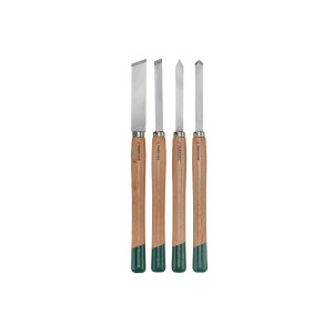 PARKSIDE Set beitels, snijmesjes en set messen (Houtdraaibeitelset vlak)
