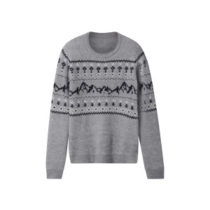 esmara Gebreide kinder kersttrui (Grijs, 158/164)