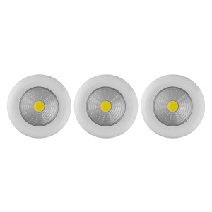 LIVARNO home 3 LED-lampen (Wit)