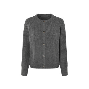 esmara Gebreid dames vest (Grijs, XS (32/34))