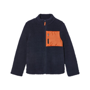 pepperts! Jongens fleecejas (Marineblauw, 146/152)