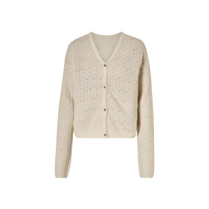 esmara Gebreid dames vest (Beige, L (44/46))