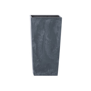 Prosperplast Bloempot (Antraciet in betonlook, 40 x 40 x 75 cm)