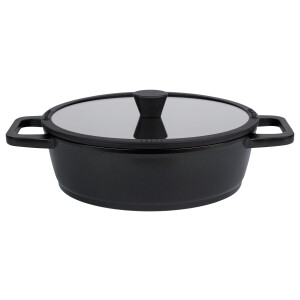 LIVARNO home Aluminium serveerpan Ø 28 cm (Zwart)