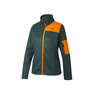 CRIVIT Dames fleece jas (Donkergroen, L (44/46))