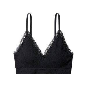 esmara Dames bustier met kant (Zwart, S (36/38))