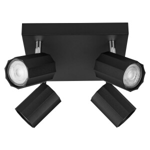 LIVARNO home Plafondlamp (Plafondspot, zwart)