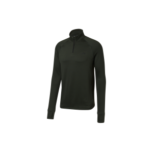 CRIVIT Heren sportshirt met fleecevoering (Donkergroen, S)
