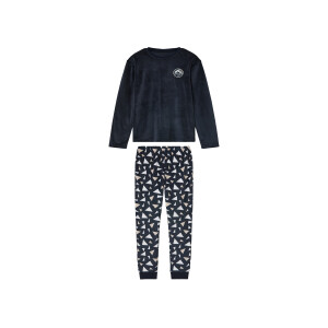 pepperts! Kinder pyjama (134/140, Marineblauw)
