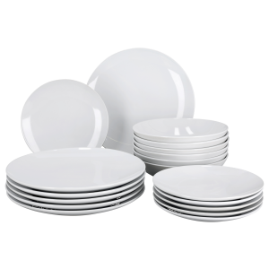 SILVERCREST Serviesset 18-delig (Wit)