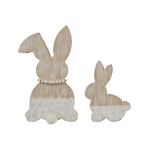 LIVARNO home Paasdecoratie (haas/hout/wit)
