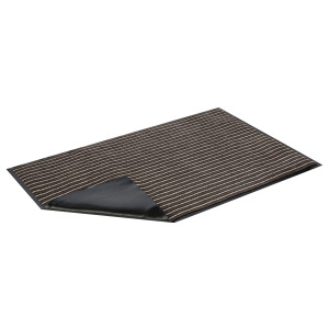 LIVARNO home Schoonloopmat, van gerecycled materiaal Vuilabsorberende mat, van gerecycled materiaal Deurmat, van gerecycled materiaal (Strepen)