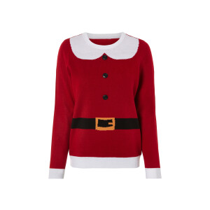 esmara Dames kersttrui (S (36/38), Rood)