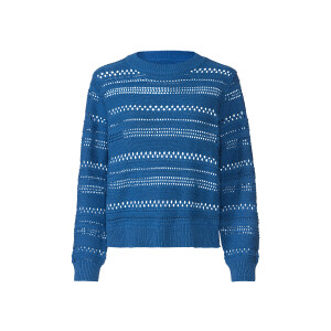 esmara Dames pullover (M (40/42), Blauw)