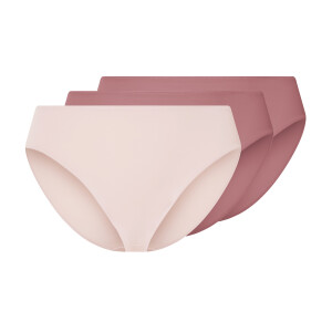 esmara Set van 3 dames onderbroeken (Roze/lichtroze, XXL (52/54))
