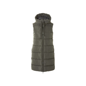 esmara Lange dames bodywarmer (Olijfgroen, L (44/46))
