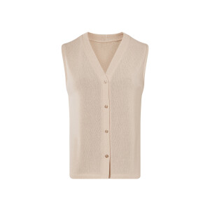 esmara Gebreid dames vest (Beige, M (40/42))