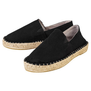 esmara Dames espadrilles (37, Zwart)